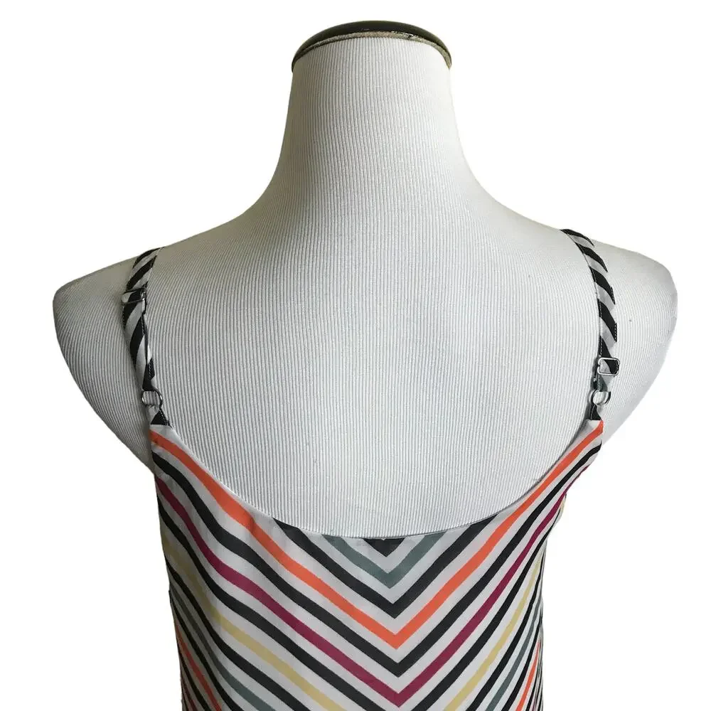 Cabi Linea Multi Color Chevron Tank Top
